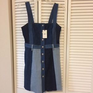 7 for all mankind denim dress